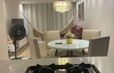 Apartamento de 103 com 3 quartos e móveis planejados