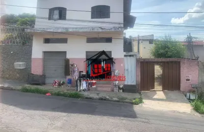Casa a venda com apartamento, barracão e loja no bairro alípio de melo – bh