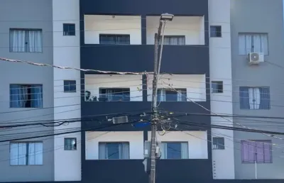 Fag - 1 quarto, sala cozinha, bwc, sacada, 1 vaga, a/c-45m²