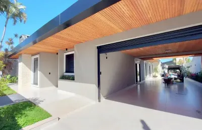 Suíte master,  suíte, 2 quartos, 2 salas, escrit, coz. planej, piscina, espaço gourmet, 8 vagas, a/c-455m²