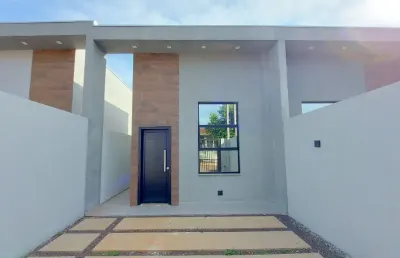 Mprumbi - 3 quartos, sala, cozinha, bwc, 2 vagas, quintal, a/c-62m²