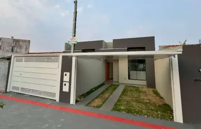 Casa com 3 quartos à venda no bandeirantes, londrina  por r$ 430.000