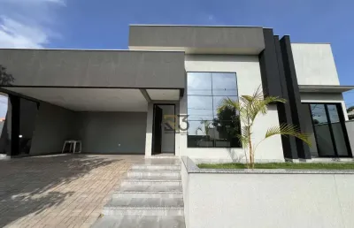 Casa em condomínio fechado com 3 quartos à venda no loteamento morada das flores, cambé  por r$ 1.290.000