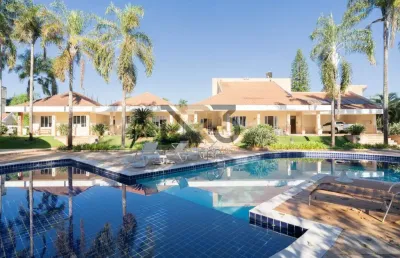 Casa em condomínio fechado com 8 quartos à venda no jardim santa adelaide, cambé  por r$ 4.900.000