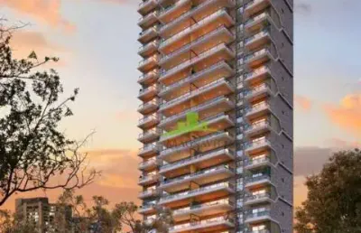 Excelente apartamento à venda, cedro horto florestal, 154,50m², 4 quartos, 3 vagas, nascente, 13º andar, entrega em dezembro de 2024