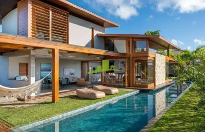 Piscinas naturais | praia do forte | 600m² de terreno e 561m² construído | 5 suítes
