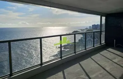 Undae ocean | ondina | 303m² | 4 suítes | frente mar