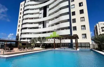 Mandala | apartamento 3/4 sendo 1 suíte | 85m² | 3 garagens | mobiliado | lauro de freitas
