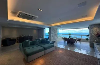 Apartamento à venda no corredor da vitória, 250m², 3 suítes, 4 vagas, vista mar panorâmica, pier e teleférico com acesso ao mar, r$ 8.000.000,00