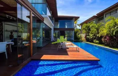 Mansão 5 suítes | praia do forte | piscinas naturais | terreno com 544m² | área construída 400m²