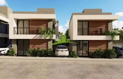 Miragem. casa à venda residencial piazza toscane, 4 quartos, 3 suítes com varanda, 129,97m² terreno, 144,77m² construídos, alto padrão. lazer completo