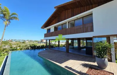 Piscinas naturais - tartarugas - praia do forte | mansão 6 suítes | lote 606m² | área construída 450 m² | acabamento diferenciado | alto luxo