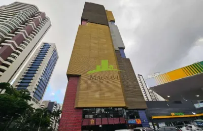 Empresarial cidade jardim | 2 salas amplas integradas | total de 94,80m² | bem localizada | ambientes estruturados | 2 garagens