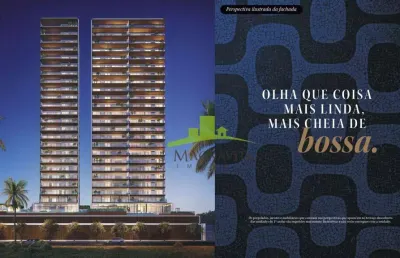 Apartamento à venda no nouvelle bossa, lançamento exclusivo, jaguaribe, 220m², 4 suítes, varanda gourmet, vista mar. consulte outras opções planta!