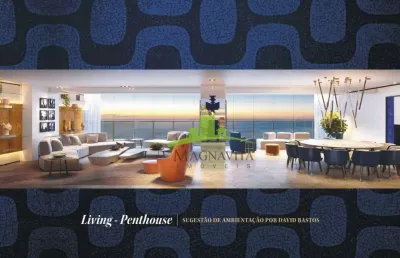 Apartamento penthouse à venda no nouvelle bossa, lançamento exclusivo, jaguaribe, 336,36m²,  6 quartos, 5 suítes, 02 closets sr. e sra. vista mar