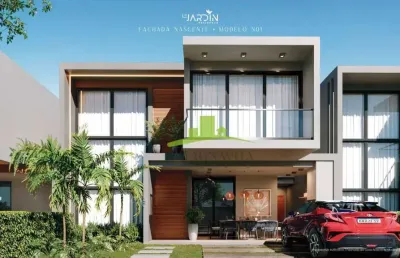 Casa à venda em lauro de freitas: 163,85m², 4 suítes, espaço gourmet, 2 vagas, condomínio com lazer completo na priscila dutra, vilas do atlântico