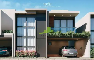 Casa à venda em lauro de freitas: 208m², 4 suítes, espaço gourmet, 2 vagas, condomínio com lazer completo na priscila dutra, vilas do atlântico