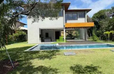 Casa a venda praia do forte | cond. ilhas dos pássaros | 360m² | 05 suítes | master com 40m²|  living | piscina | 6 vagas | praia do forte