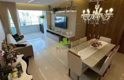 Apartamento à venda no cidade jardim, salvador, 112m², 4 /4, 1 suíte, varanda, andar alto, nascente, 2 vagas, porteira fechada, r$ 1.380.000,00