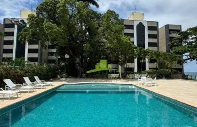 Apartamento à venda no mansão do atlântico, rio vermelho, 325m², 4 suítes, vista mar, varandão, espaço gourmet, piscina, 4 vagas. alto padrão!