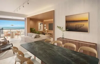 Apartamento à venda no mood costa azul, 100m², 3/4, 1 suíte + home office, 2 vagas, lazer completo, vista mar, pagamento facilitado. lançamento!