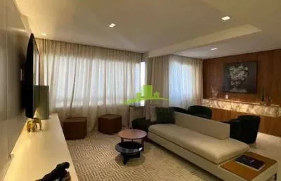 Cidade jardim cobertura de luxo à venda, 213m², 3 suítes, master com closet e office, piscina privativa, nascente, espaço gourmet, alto padrão 3 vagas