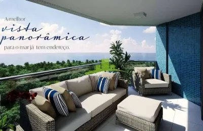 Aqua blu residence, buraquinho, apartamentos com vista para o mar, studios, 1 e 2/4, coberturas duplex, lazer completo, imperdível, entrega 2025!