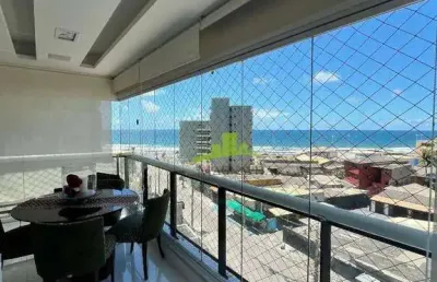 Apartamento com vista mar em armação salvador | 3 quartos com suíte | nascente total | varanda gourmet com reiki | condomínio com lazer | r$ 870.000