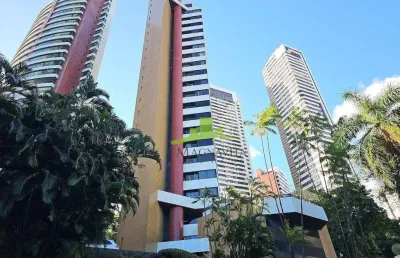 Apartamento de luxo à venda no le corbusier, horto florestal, salvador, 330m², 4/4, 3 suítes, vista mar. alto padrão r$ 2.200.000,00