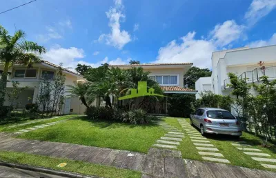 Casa no alphaville salvador 1, 520m², 4 suítes, piscina, deck com hidromassagem, área verde, r$ 3.600.000,00