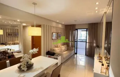 Apartamento à venda no orchestra canela, salvador, 76m², 2 quartos, 1 suíte, varanda ampla, mobiliado, infraestrutura completa, r$ 735.000,00