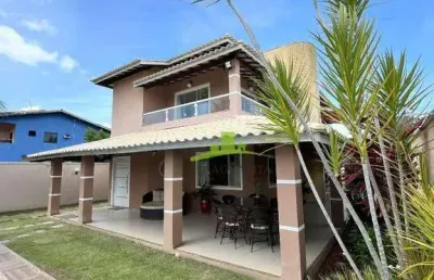 Casa à venda no condomínio parque das árvores, jacuípe, 350m², 4 suítes, piscina, energia solar, poço artesiano. valor: r$ 1.050.000,00