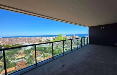 Apartamento de luxo à venda no monvert odebrecht, horto florestal, salvador, 230m², 3 suítes, 4 vagas. andar alto. infraestrutura completa, 3.800.000