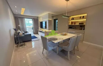 Apartamento à venda na graça, edifício maison graça, 103m², 3/4, 2 suítes, varanda gourmet, 2 vagas, rua plana. alto padrão e localização nobre!