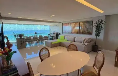 Apartamento à venda, terrazzi sul mare, patamares, 144m², 3 suítes, varanda gourmet, vista mar, alto padrão, nascente, 3 vagas. elegânica e conforto!