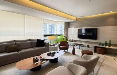 Apartamento alto padrão à venda no alto do parque, 133m², 3 suítes, climatizado, automatizado, móveis jader almeida, 3 vagas soltas. porteira fechada