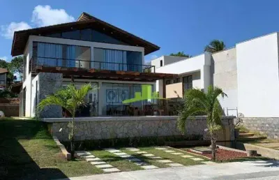 Casa de alto padrão à venda, condomínio natus. reserva imbassaí, 230m², 5 suítes, piscina, acessibilidade, gourmet. viva o melhor de imbassaí! litoral
