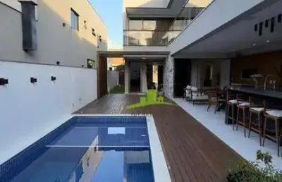 Casa à venda no condomínio porto real, 355m², 5 quartos, 4 suítes, porteira fechada, piscina, gourmet, energia solar, priscila dutra, lauro de freitas