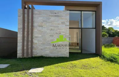 Casa térrea à venda no condomínio vila florença – abrantes, 83m² construídos, 3 quartos, 2 suítes, garden, nascente. nunca habitada. acabamento fino!