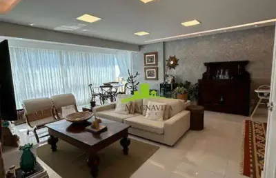 Apartamento 3 suítes à venda no vistta imperial, 110m², sala ampliada, 3 vagas, nascente, mobiliado, lazer completo. pitangueiras/lauro de freitas