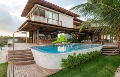 Praia do forte. casa de luxo à venda no condomínio piscinas naturais (etapa tartarugas) 840m², 6 suítes, automação completa, mobiliada, alto padrão
