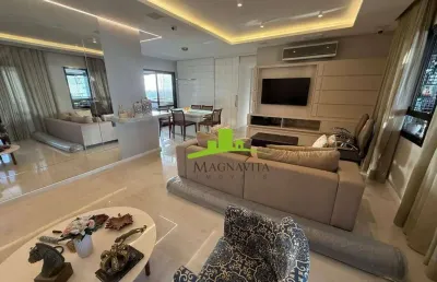 Mansão horto renaissance. apartamento à venda no horto florestal, 164m², 3 suítes, home theater, 2 varandas, 3 vagas, vista frontal nascente.