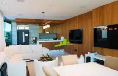Palm ville alphaville 1. cobertura à venda com 226m², 3 quartos, 1 suíte, nascente, piscina privativa, vista panorâmica, mobiliada. exclusividade!