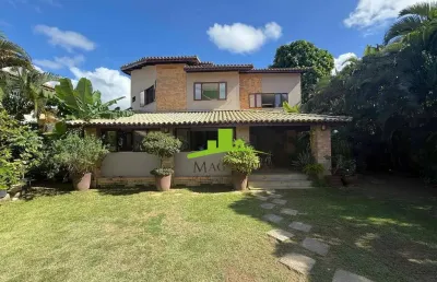 Casa à venda em busca vida. condomínio recanto de busca vida, 5 quartos, 3 suítes, 1.000m² terreno sustentável exclusivo. espaço, natureza e conforto