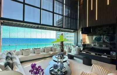Cobertura duplex de alto luxo à venda no d'azur, 374m², 4 suítes, piscina aquecida. automação completa. 6 vagas. sofisticação, tecnologia e conforto!