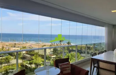 Hemisphere 360°. apartamento alto luxo à venda, 165m², 4 quartos, 3 suítes, varanda gourmet, vista mar, nascente total, 3 vagas, alto padrão salvador