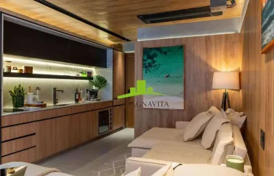 Alive corredor da vitória. studio à venda, vista mar, 25,30m², varanda, porteira fechada, 1 vaga, infraestrutura completa: piscina rooftop, academia