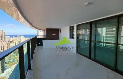Pallazzo unique. apartamento à venda caminho das árvores, 250m², 3 suítes, varanda gourmet, andar altíssimo. moderno, elegante e de alto padrão