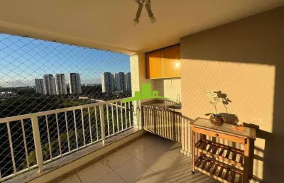 Vista patamares. apartamento à venda 2 quartos, 77m², varanda gourmet, vista livre, norte/sul, armários planejados. localização privilegiada