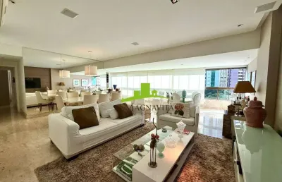Corredor da vitória. apartamento à venda, 185m², 4 suítes, varanda incorporada à sala, 3 vagas soltas, armários kitchens, climatizado, alto padrão